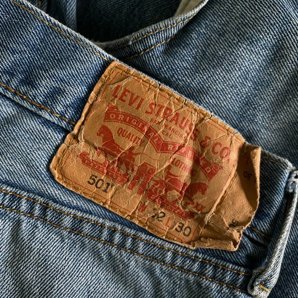 Levi’s blue relaxed jeans